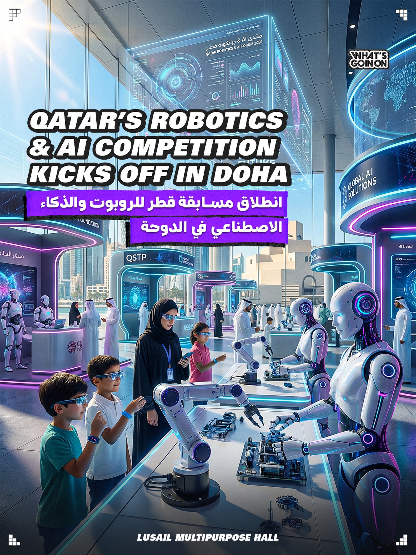 What's - 🤖 Innovation takes center stage in Doha! The 18th Qatar ...