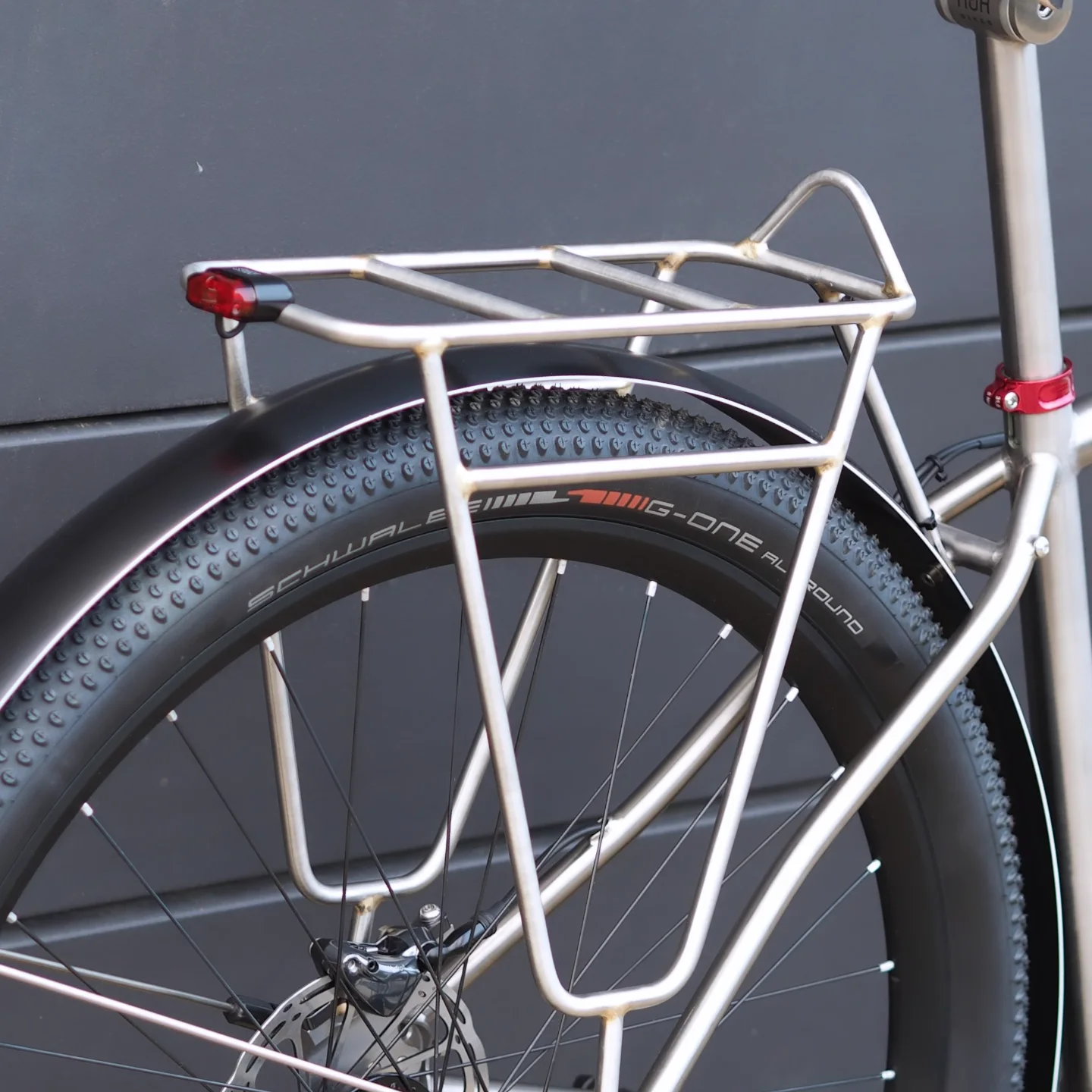Nua - Nua Gran Turismo rack. Stainless steel Filled brazed Custom made ...