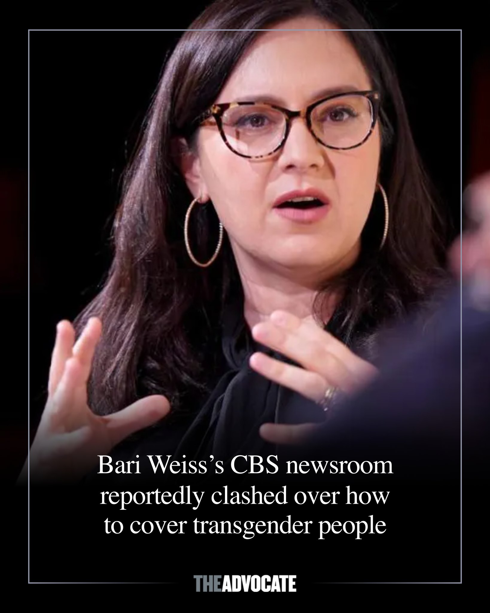 The Advocate - A correspondent and producer at CBS clashed in November ...