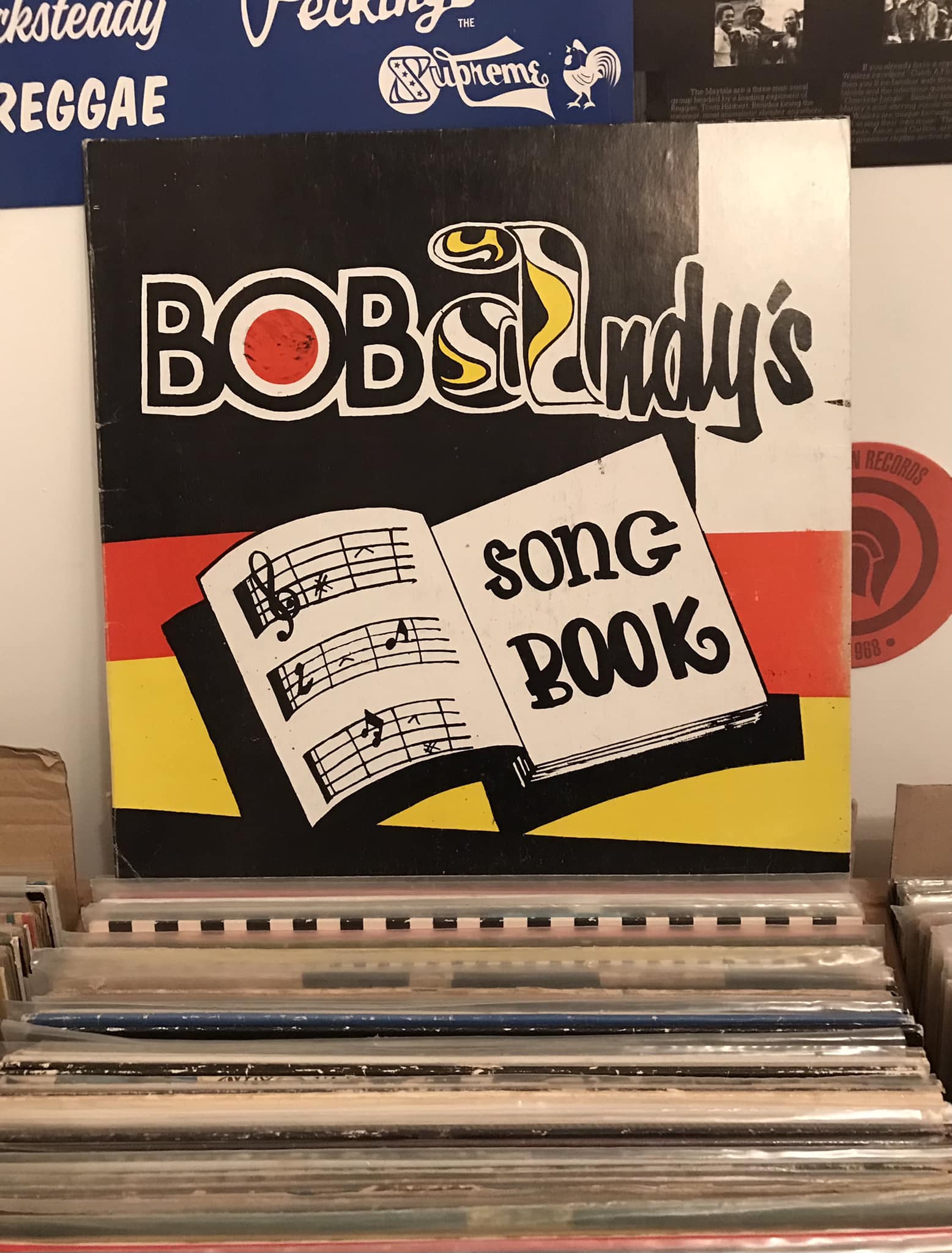 レコード COXSONE RECORDS BOB ANDY オリジナル1969