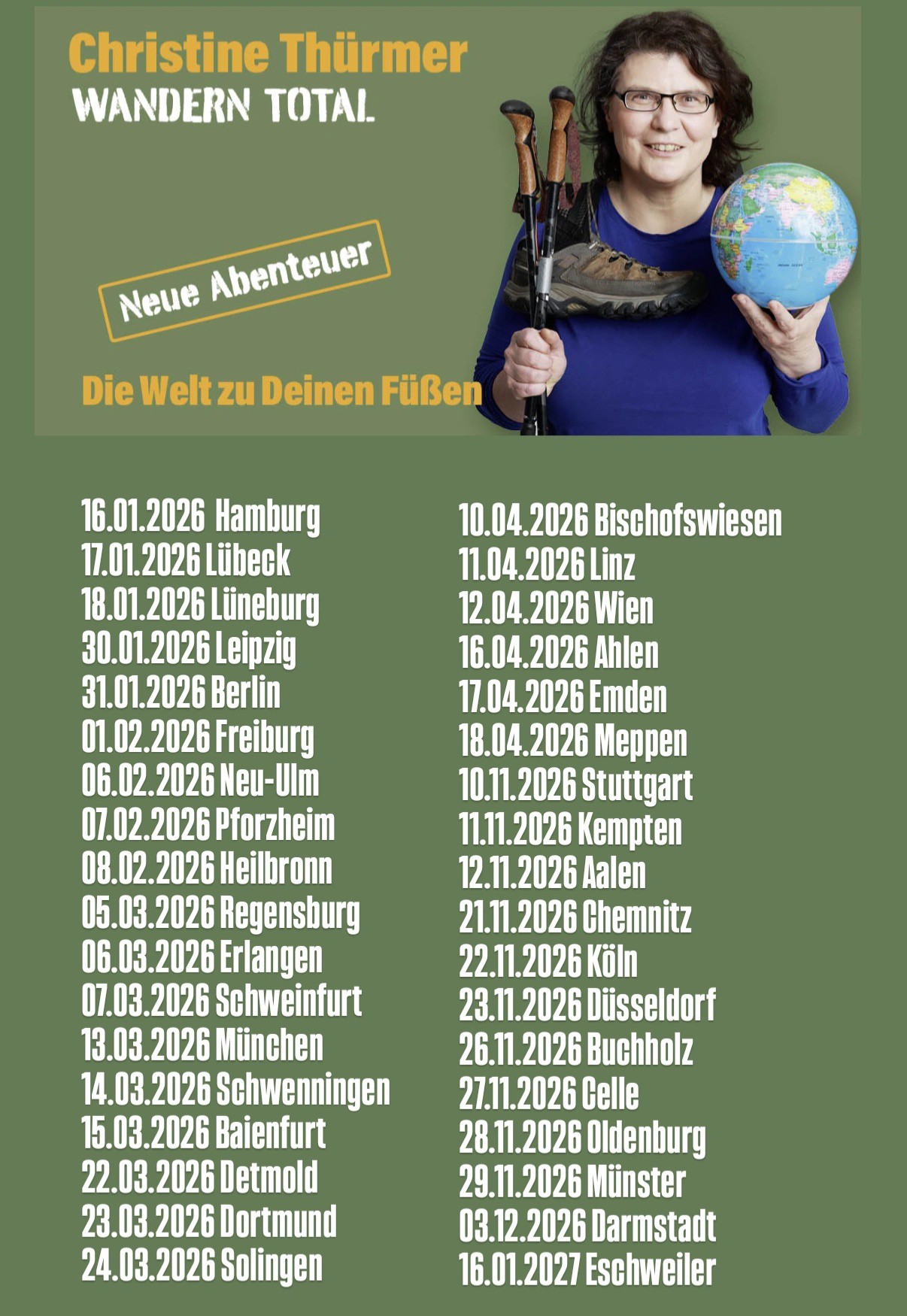 Christine - Alle Ticketlinks auf meiner Webseite www.christinethuermer ...