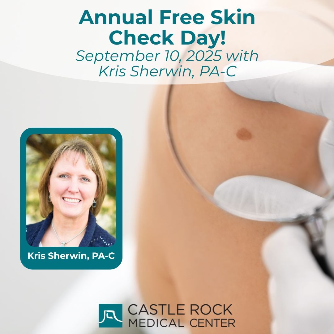 Castle - 🗓 Save the Date: Free Skin Check Day with Kris Sherwin, PA-C ...
