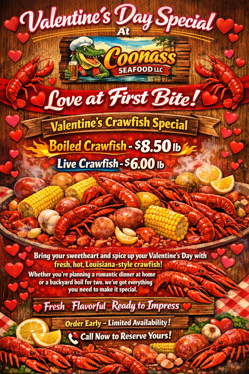Coonass Seafood ,Boudin & Spice Company | Morgan City LA