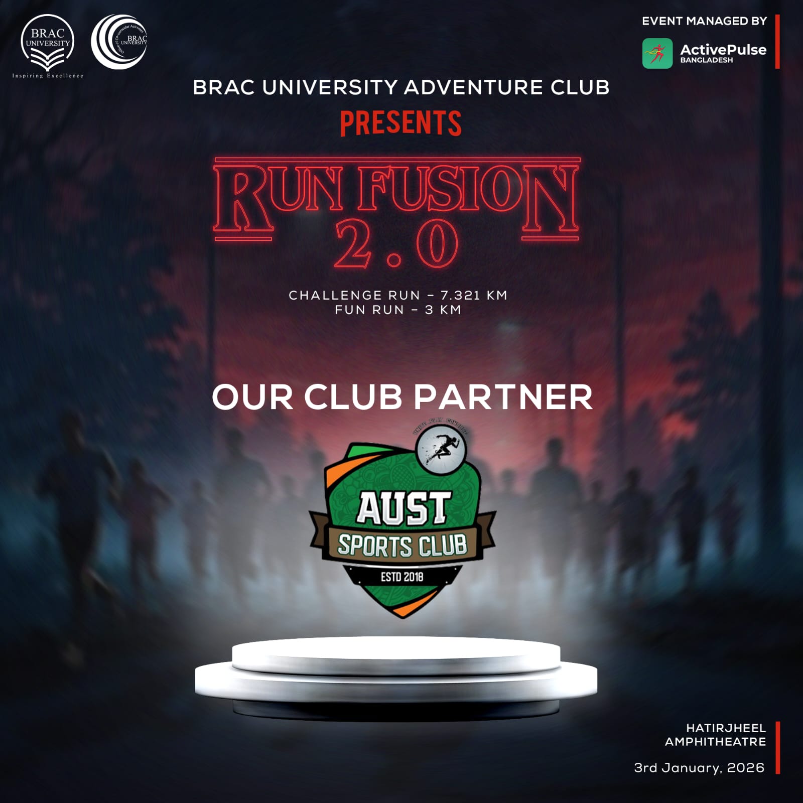 AUST - AUST Sports Club is on the run We are proud to announce that ...