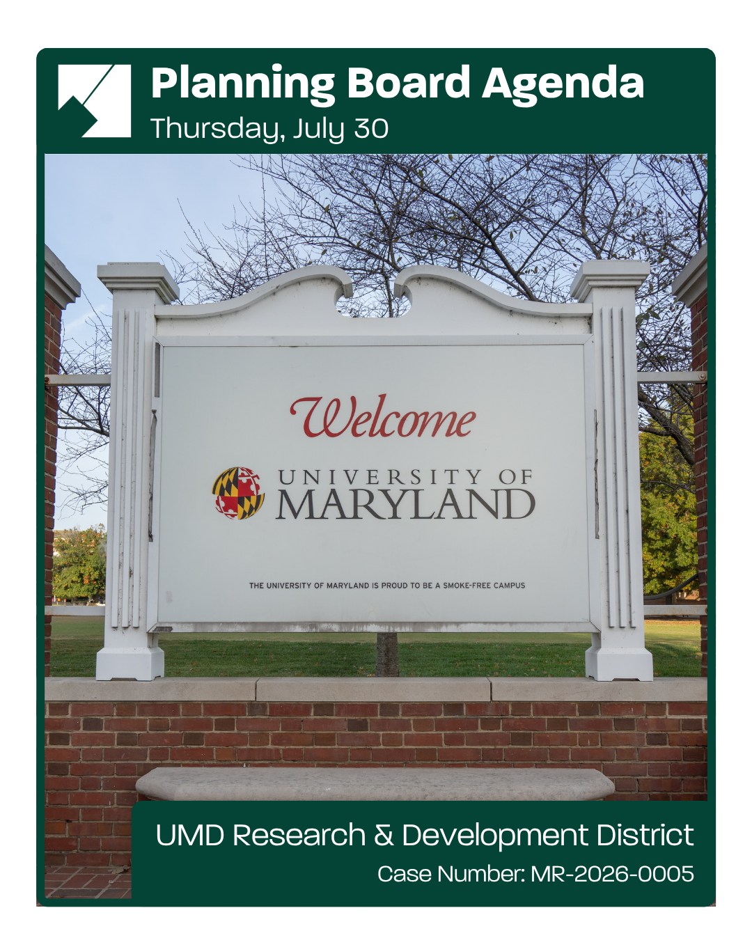 On the regular agenda for Planning Board on July 30: • Suit Road