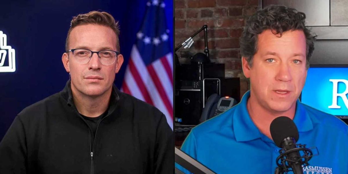 The Raw - MAGA pollster Mark Mitchell of Rasmussen Reports warned that ...