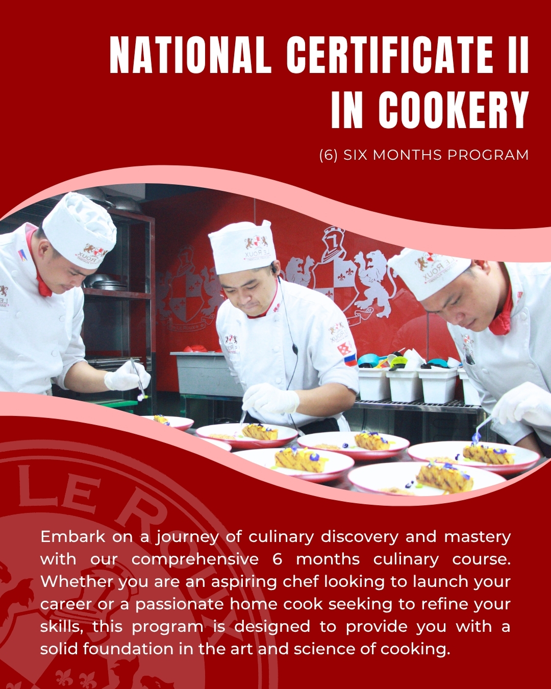 Le Roux Culinary Academy | Angeles City