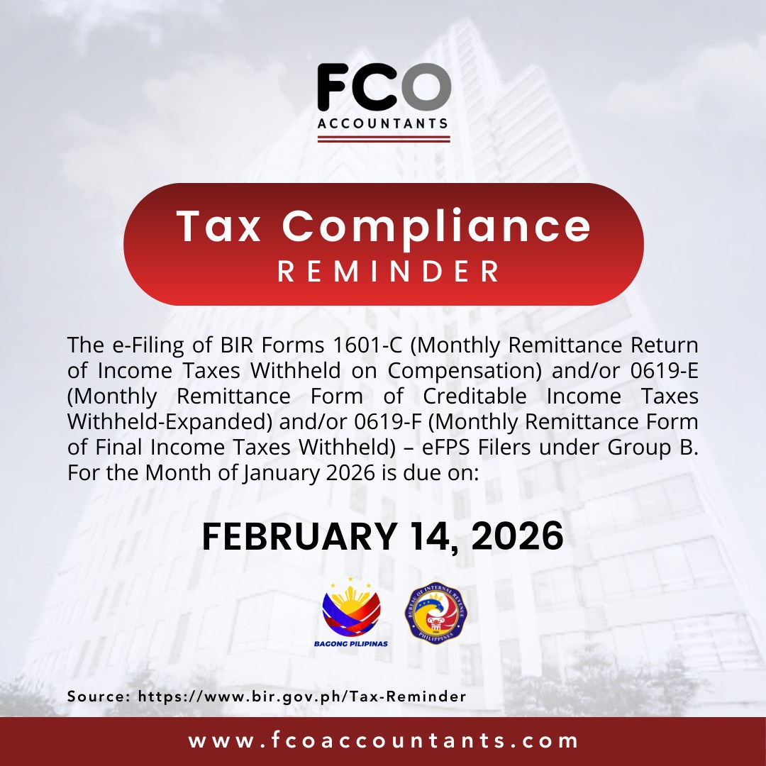 FCO Accountants - 📣 ATTENTION: Tax Compliance Reminder ... | Facebook