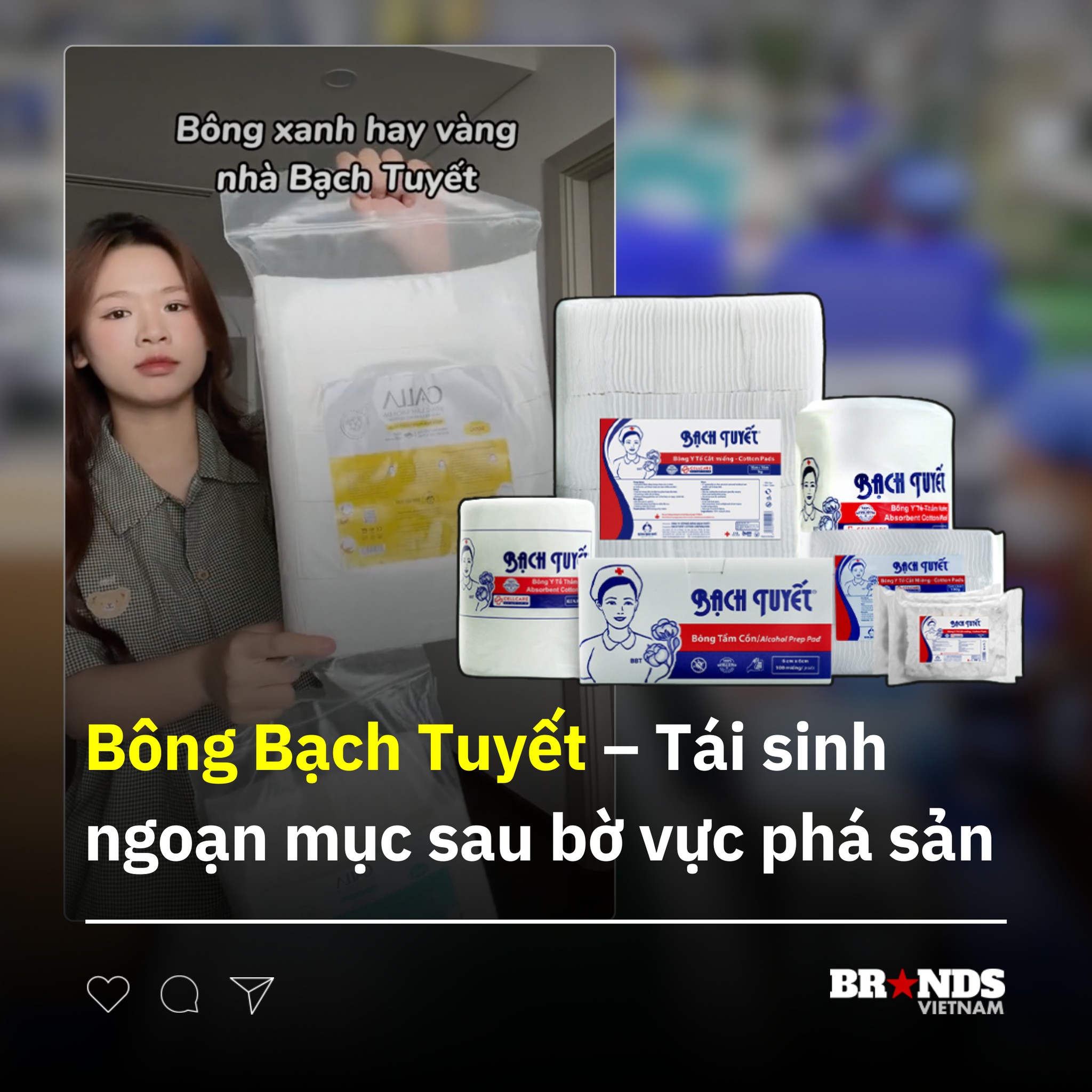 Brands - ★ Bông Bạch Tuyết – Tái sinh ngoạn mục sau bờ vực phá sản Với ...