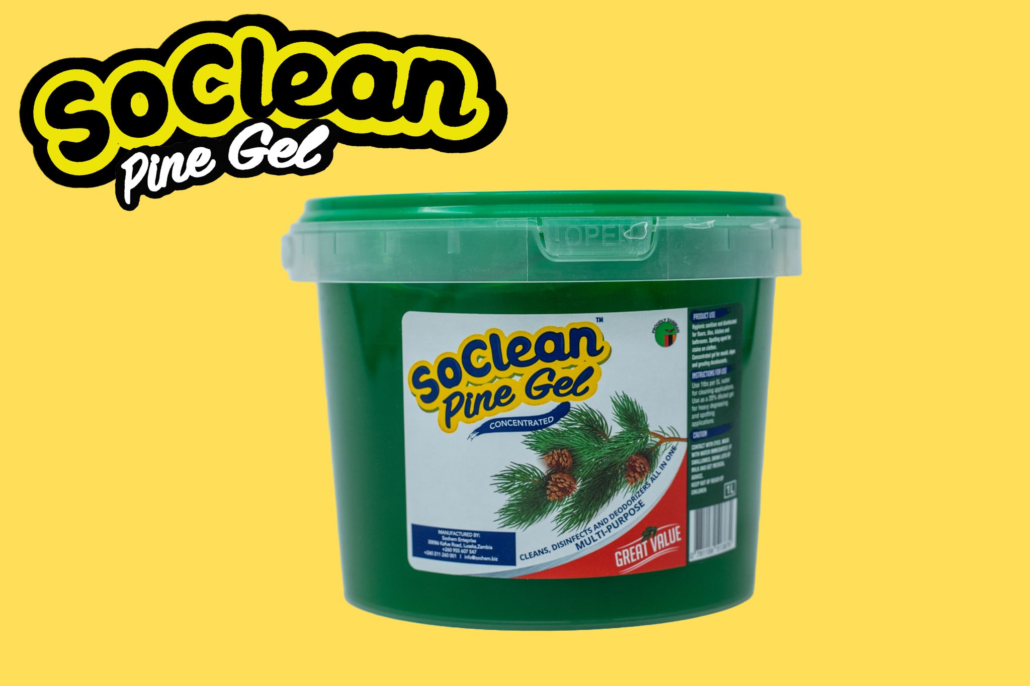 SoClean Zambia - Soclean Pine Gel is known for its highest... | Facebook