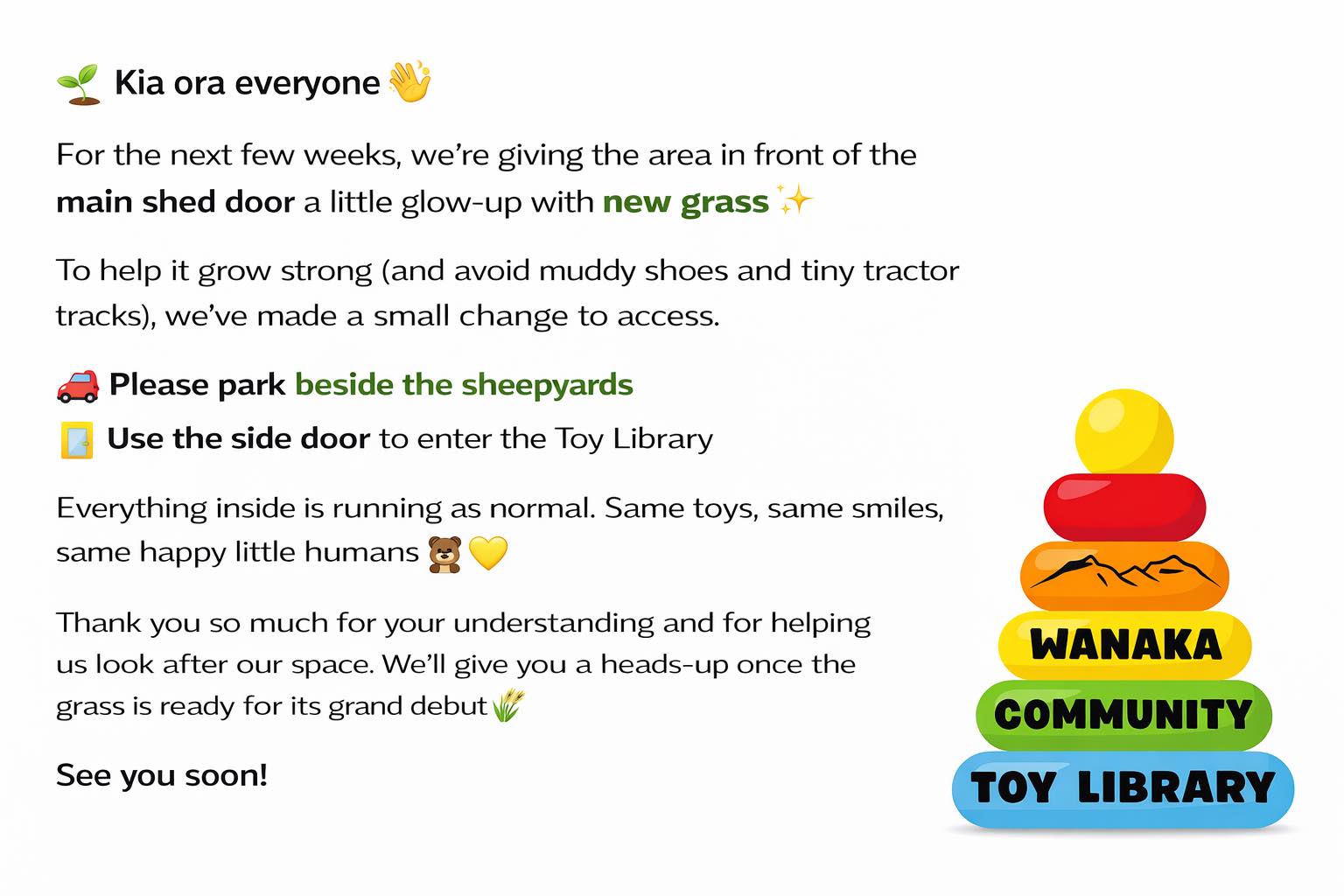 Wanaka Toy Library | Wanaka