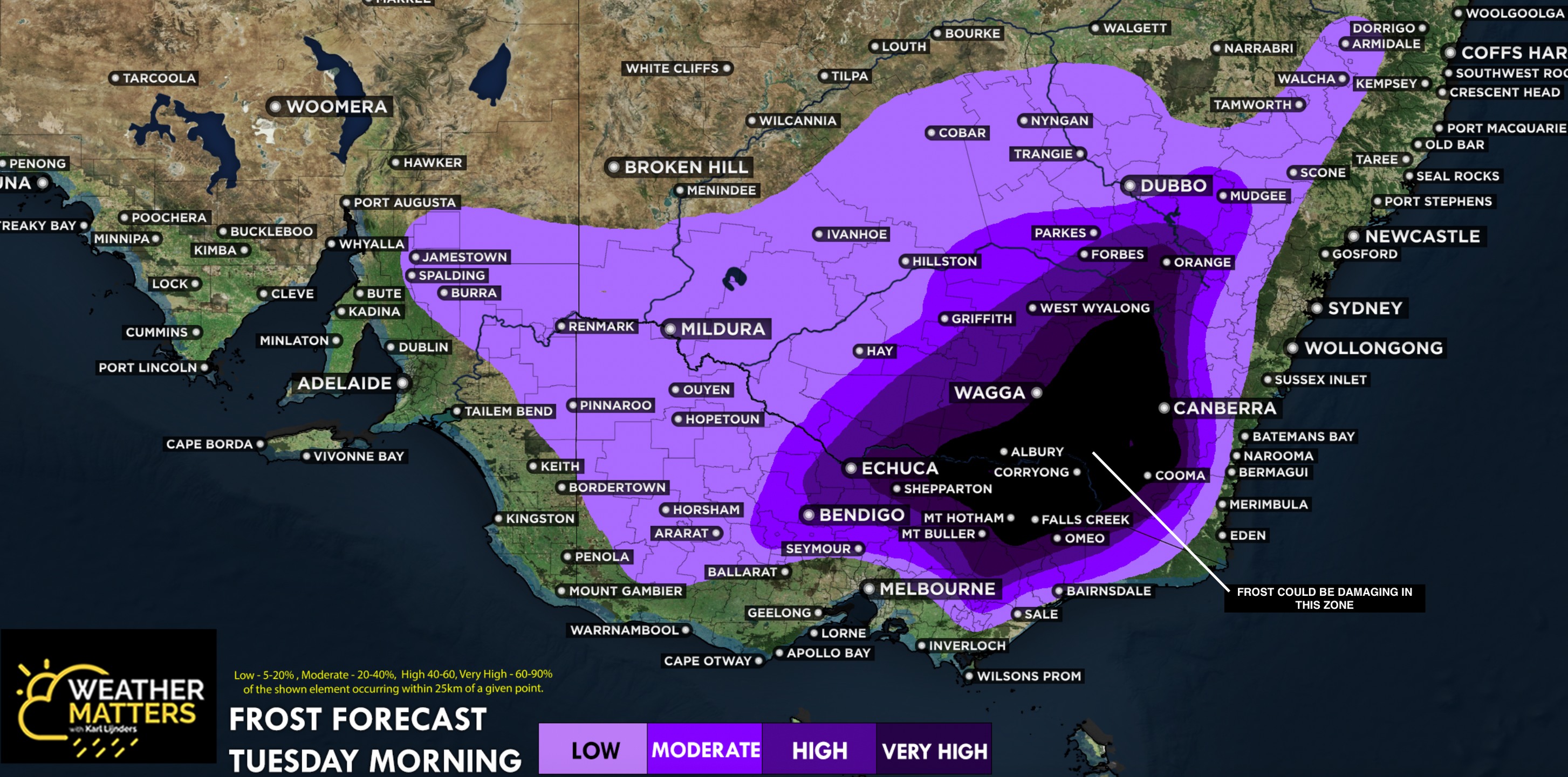Weather - HEADS UP THAT A LATE SEASON FROST A HIGH CHANCE FOR SE ...