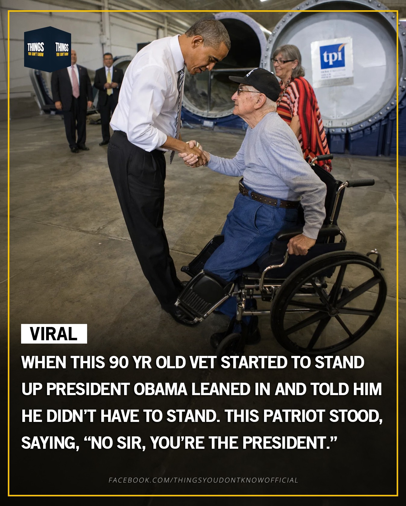 Things - What makes a man in a wheelchair rise when told he does not ...
