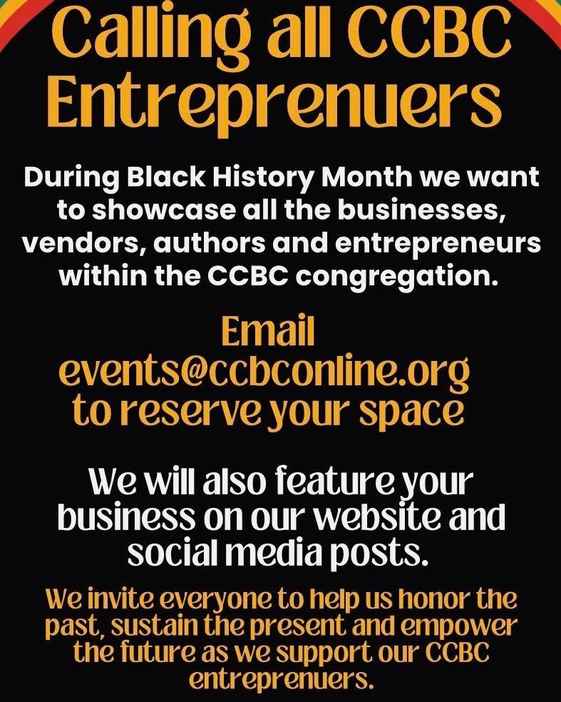 In celebration of Black... - Calvert County Baptist Church | Facebook