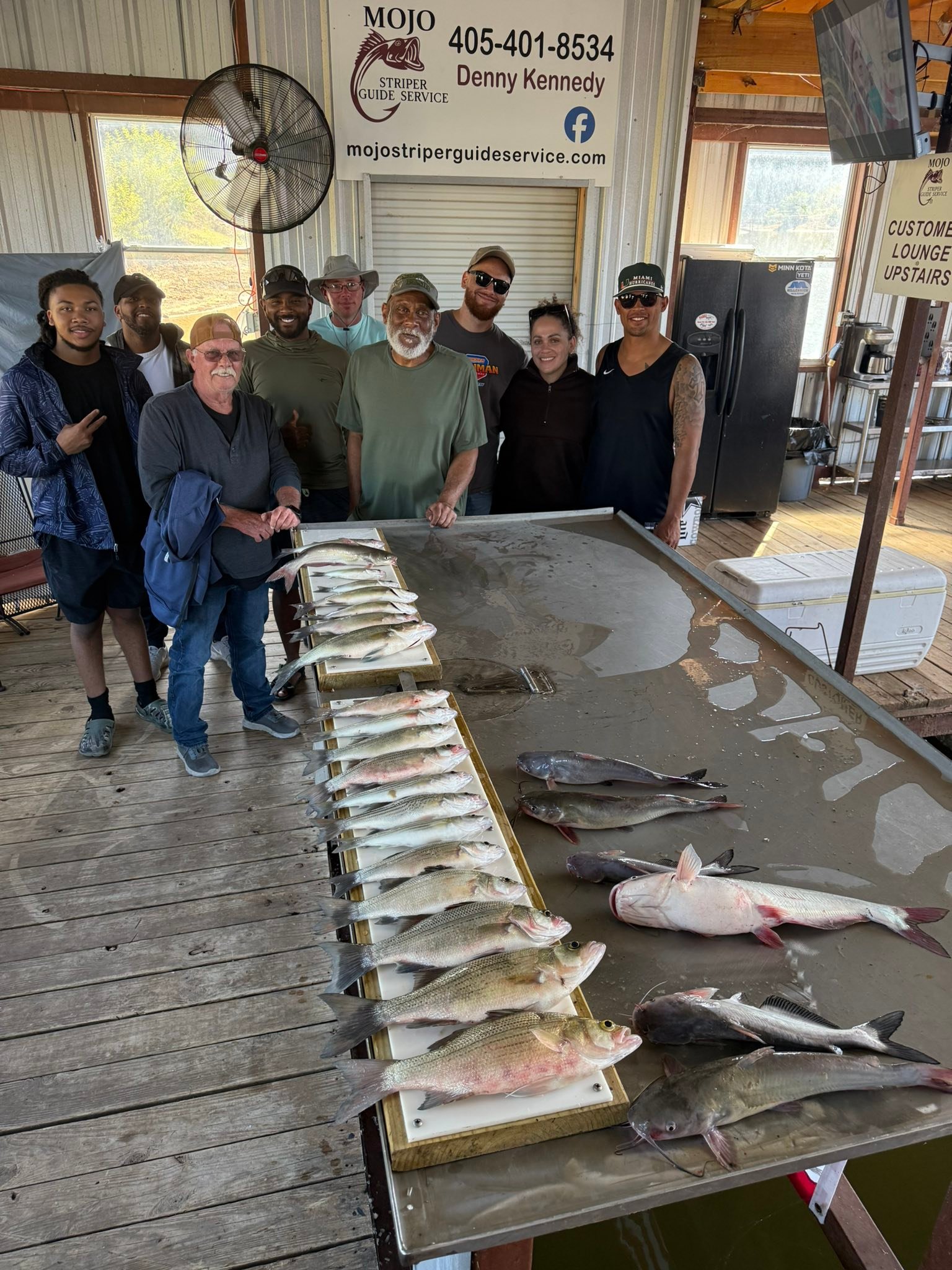 Mojo Striper Guide Service | Kingston OK
