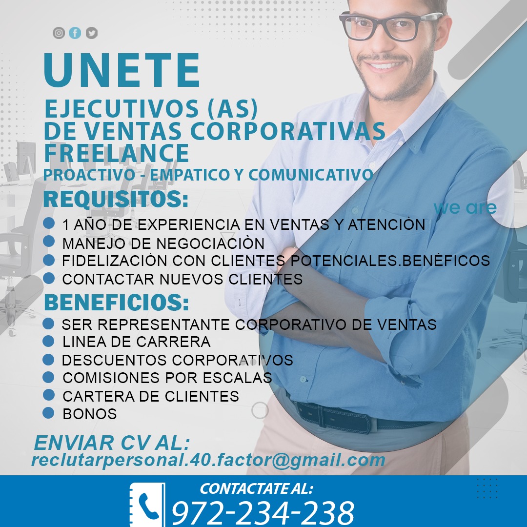Consultoría de Factor Humano - CONVOCATORIA LABORAL ASISTENTE DE ...