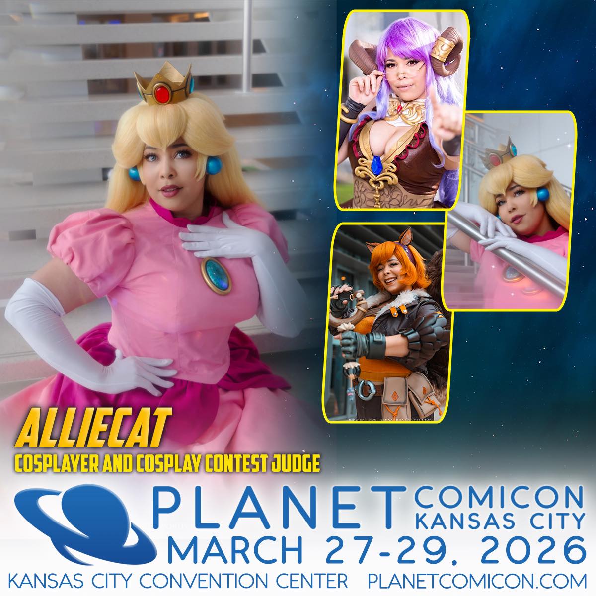 Welcome AllieCat Cosplay to... - Planet Comicon Kansas City | Facebook