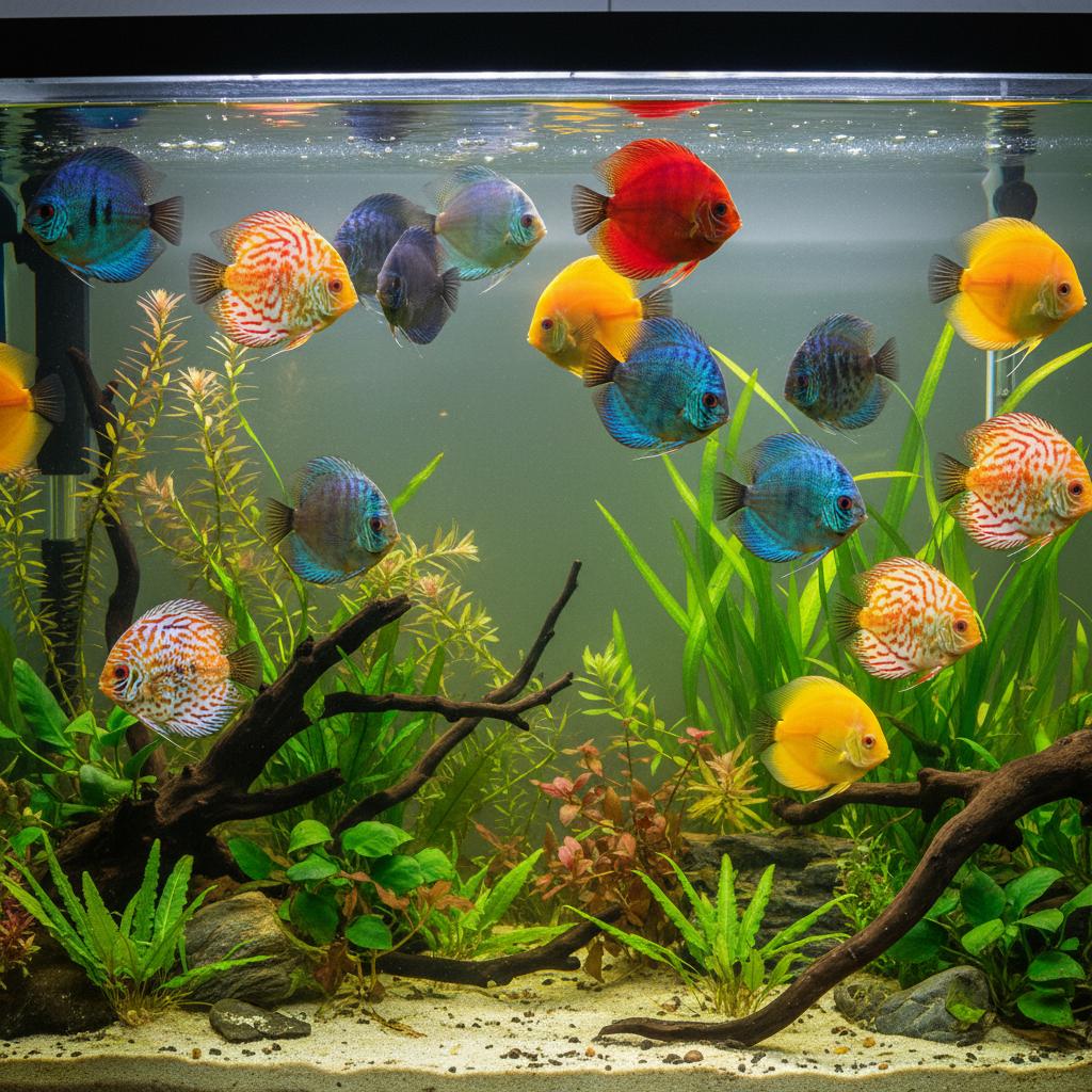 Kernow - 🌟 DISCUS DELIVERY ALERT! 🌈 A wave of striking discus fish has ...