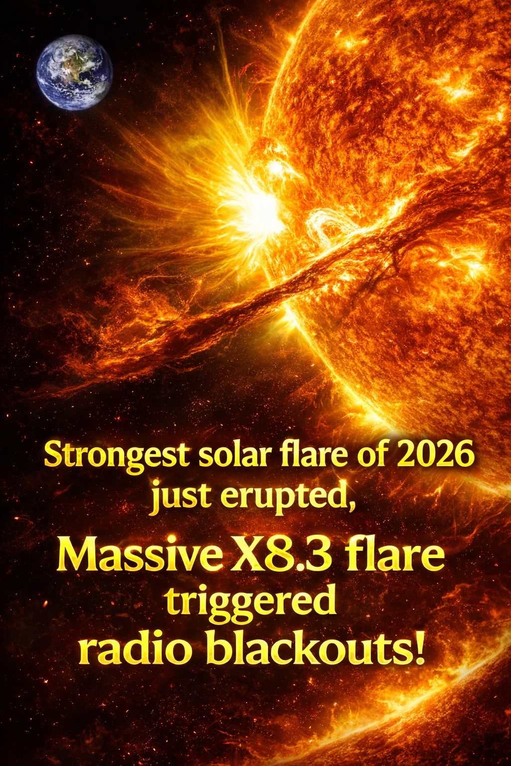 EndTimes - END OF THE WORLD SIGNS? A powerful X-class solar flare ...
