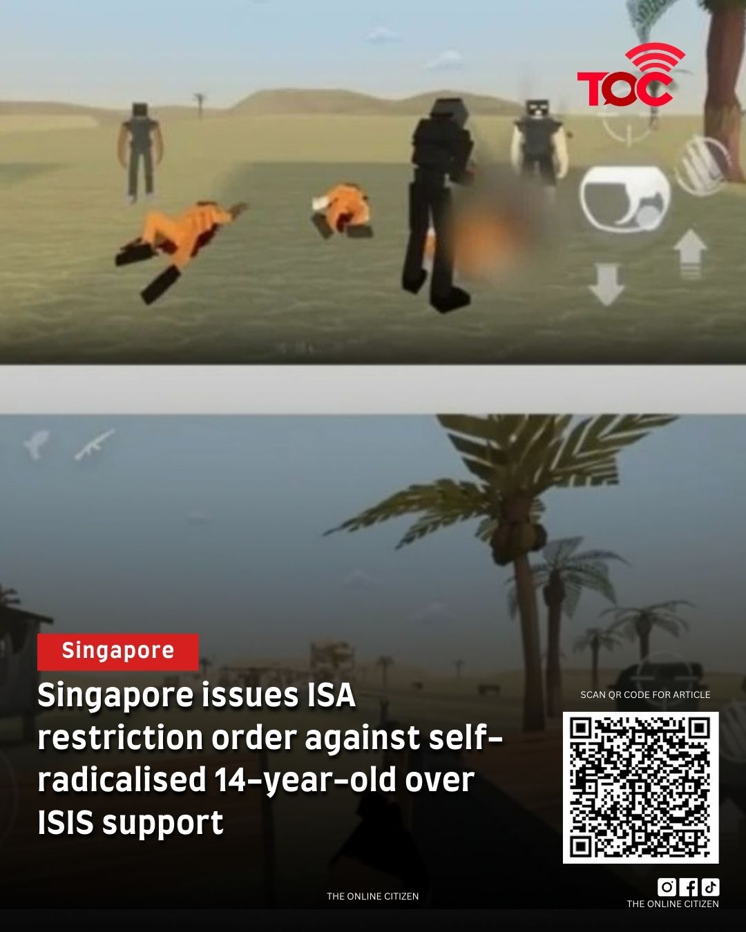 A 14-year-old Singaporean was issued... - The Online Citizen | Facebook