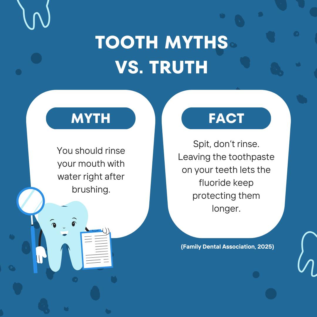 🦷 Tooth Myths vs. Facts —... - Polk County Public Health | Facebook