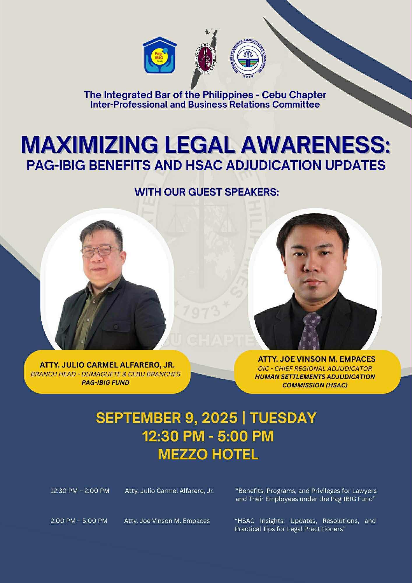 ‼️FI... - IBP Cebu Chapter - Integrated Bar of the Philippines | Facebook