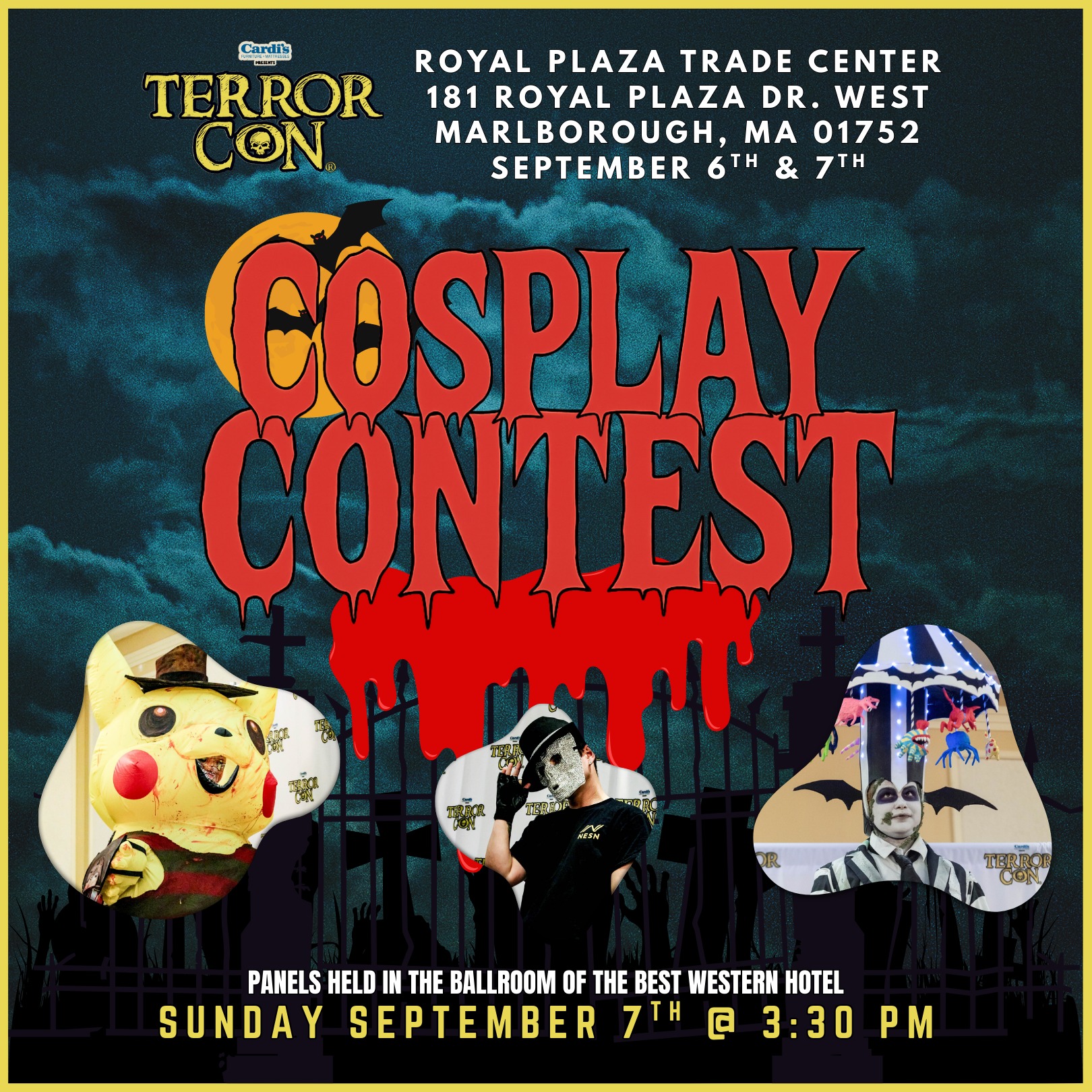 Terror - #Cosplayers, register this morning on Cosplay Row for the # ...