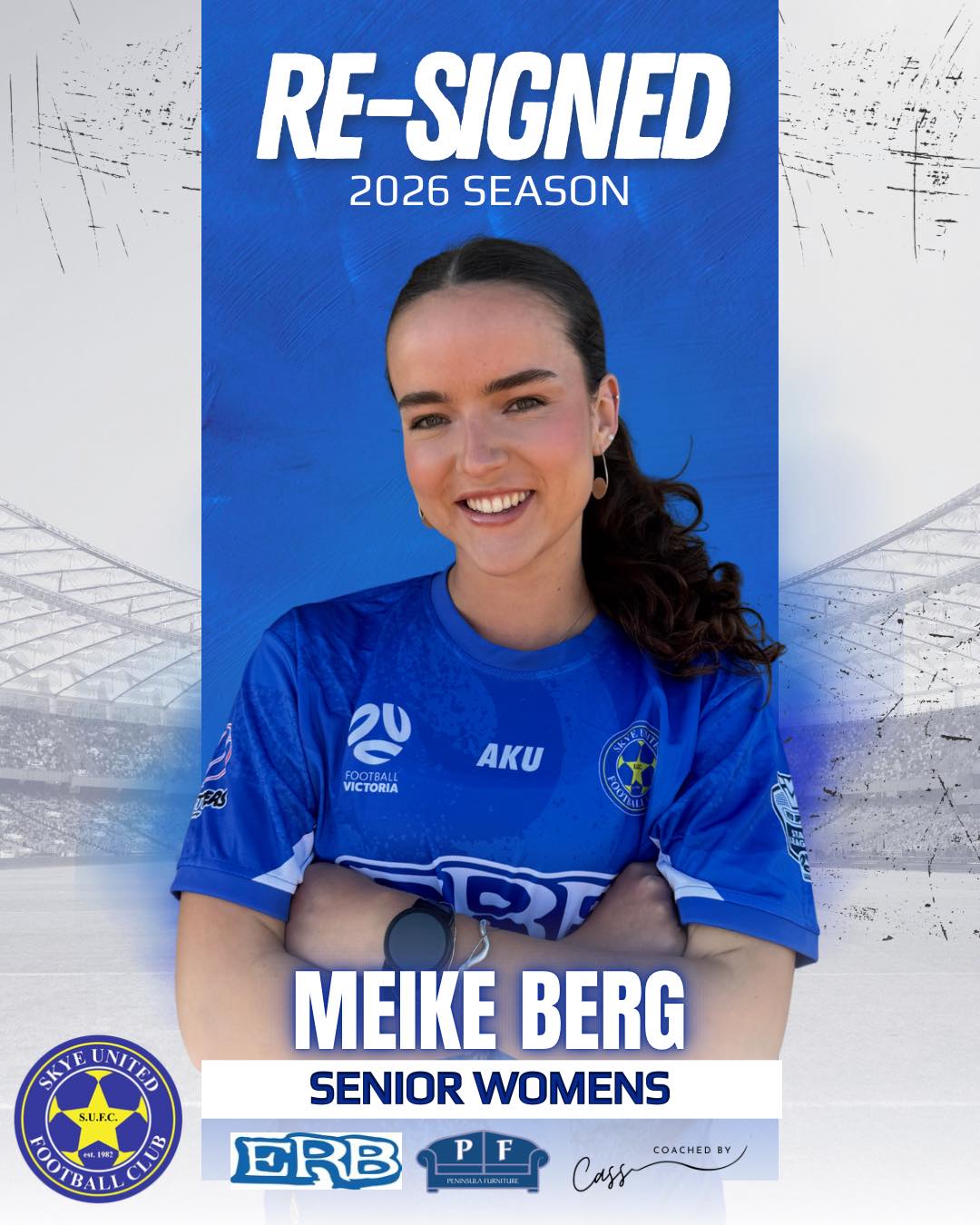 Skye - ⚽🚨 RE-SIGNED FOR 2026! 🚨⚽️ We’re excited to announce the re ...