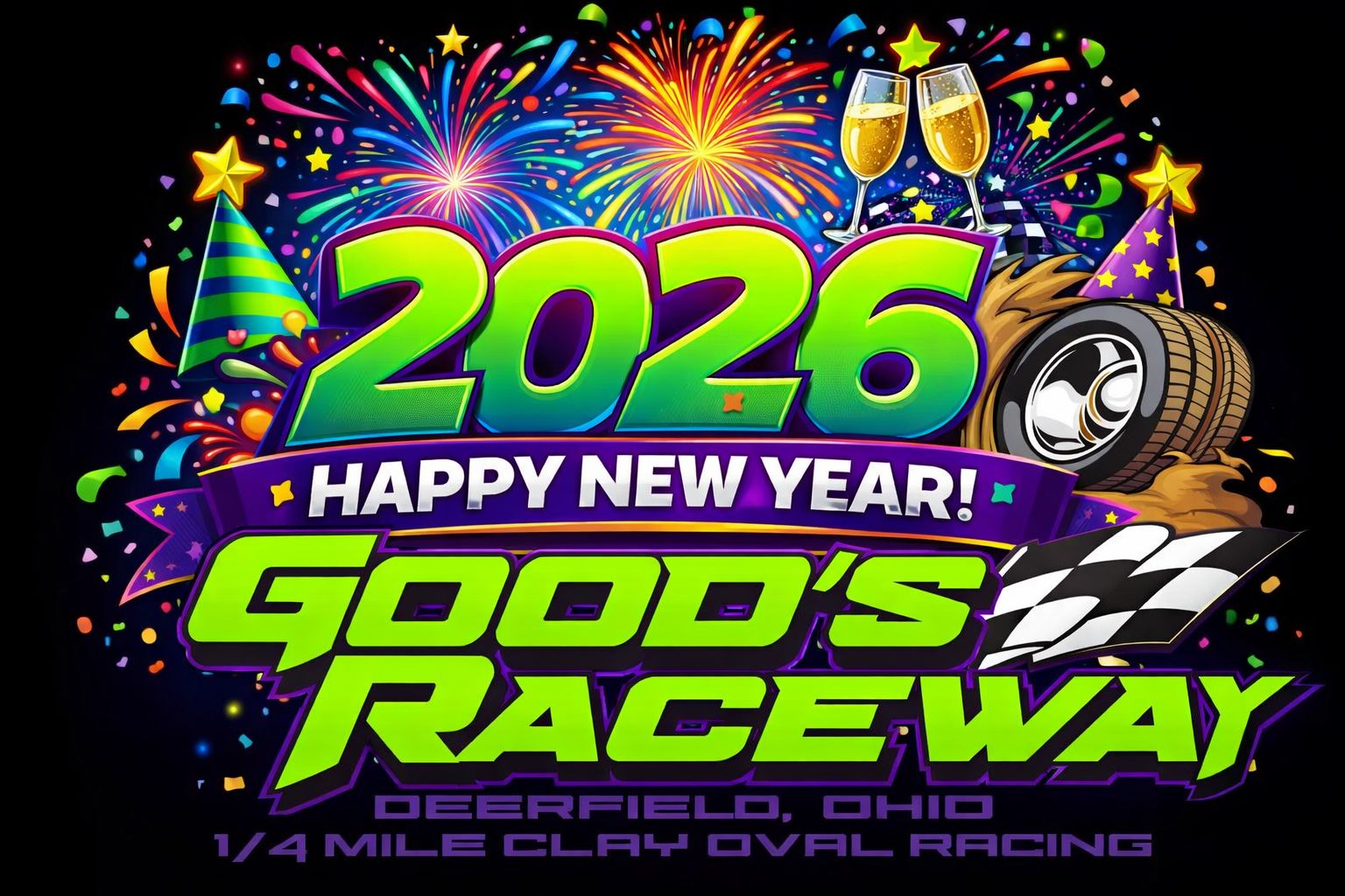 Good's Raceway - 🎆🏁 HELLO 2026! 🏁🎆 As we close out an... | Facebook