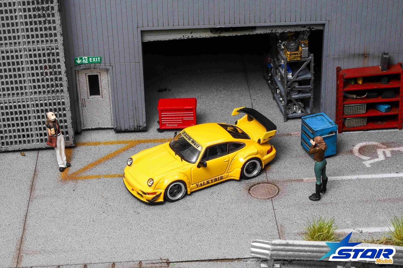 Ignition Model x Shop4fun 1/64 RWB 993 Orange | 2026 Manila