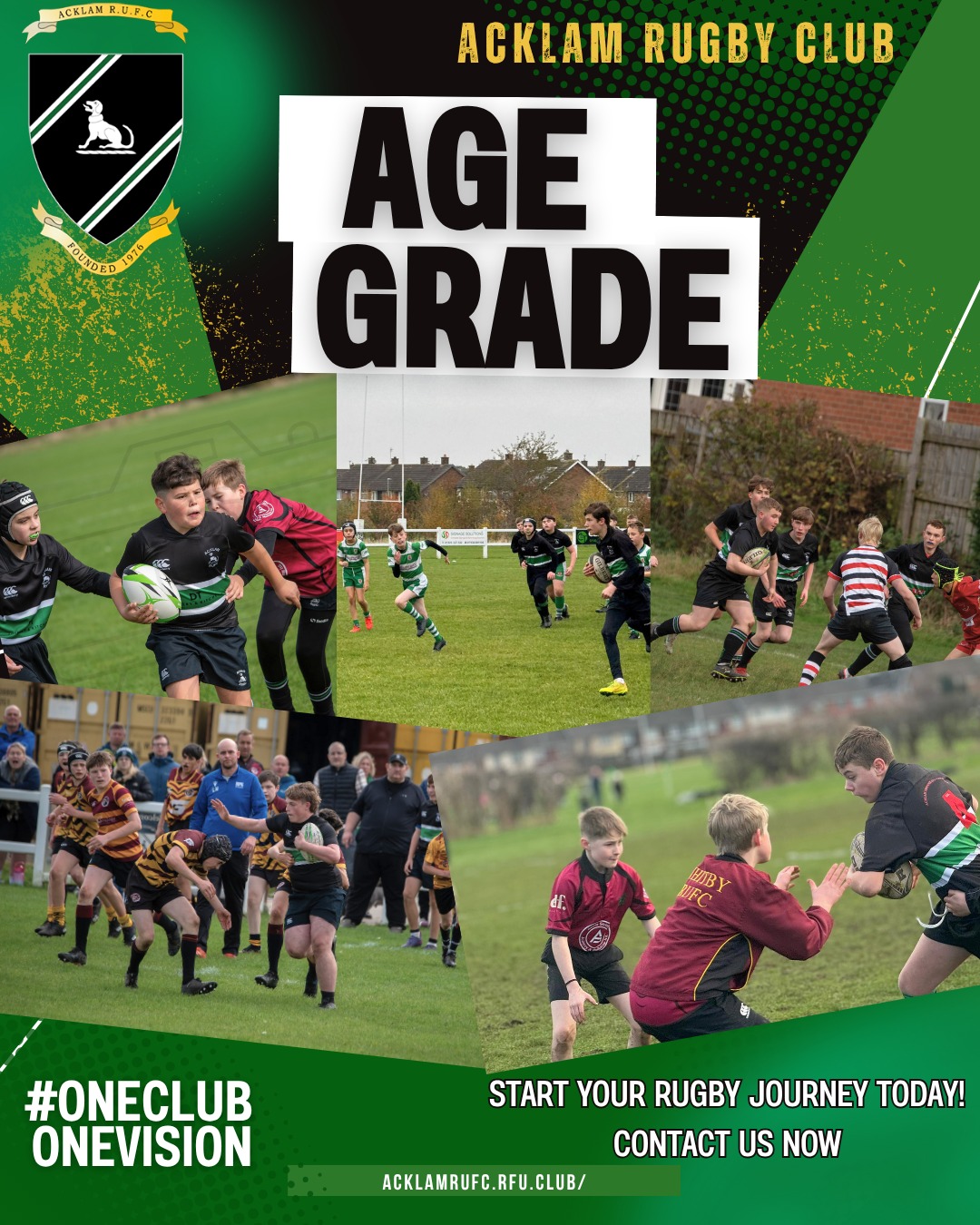 Acklam - 🏉 JOIN ACKLAM RUGBY CLUB! 🏉 💚 Men’s & Women’s Rugby – Open to ...