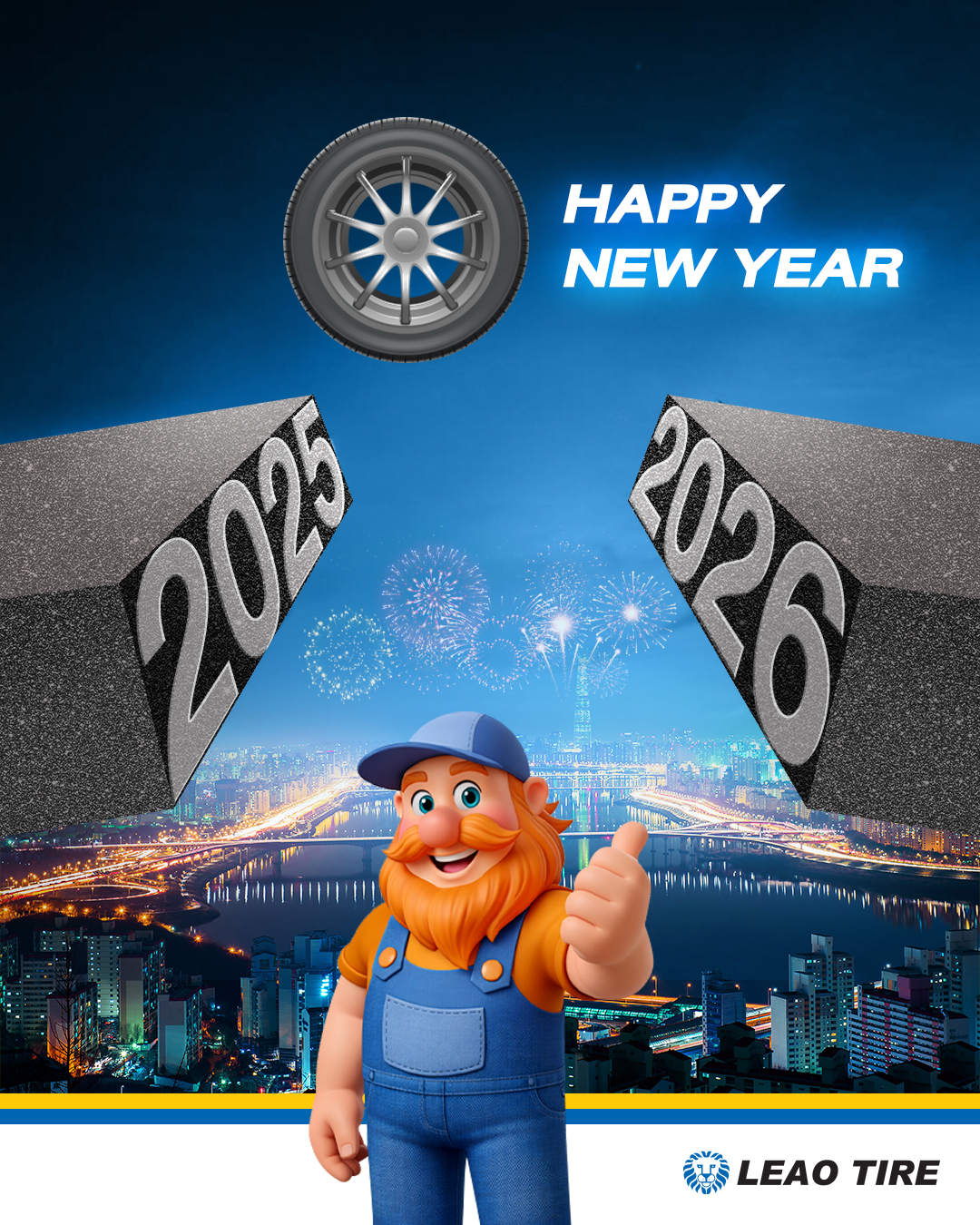 🎊 HAPPY NEW YEAR 2026 🎊 สวัสดีปีใหม่... - Leao tire Thailand | Facebook