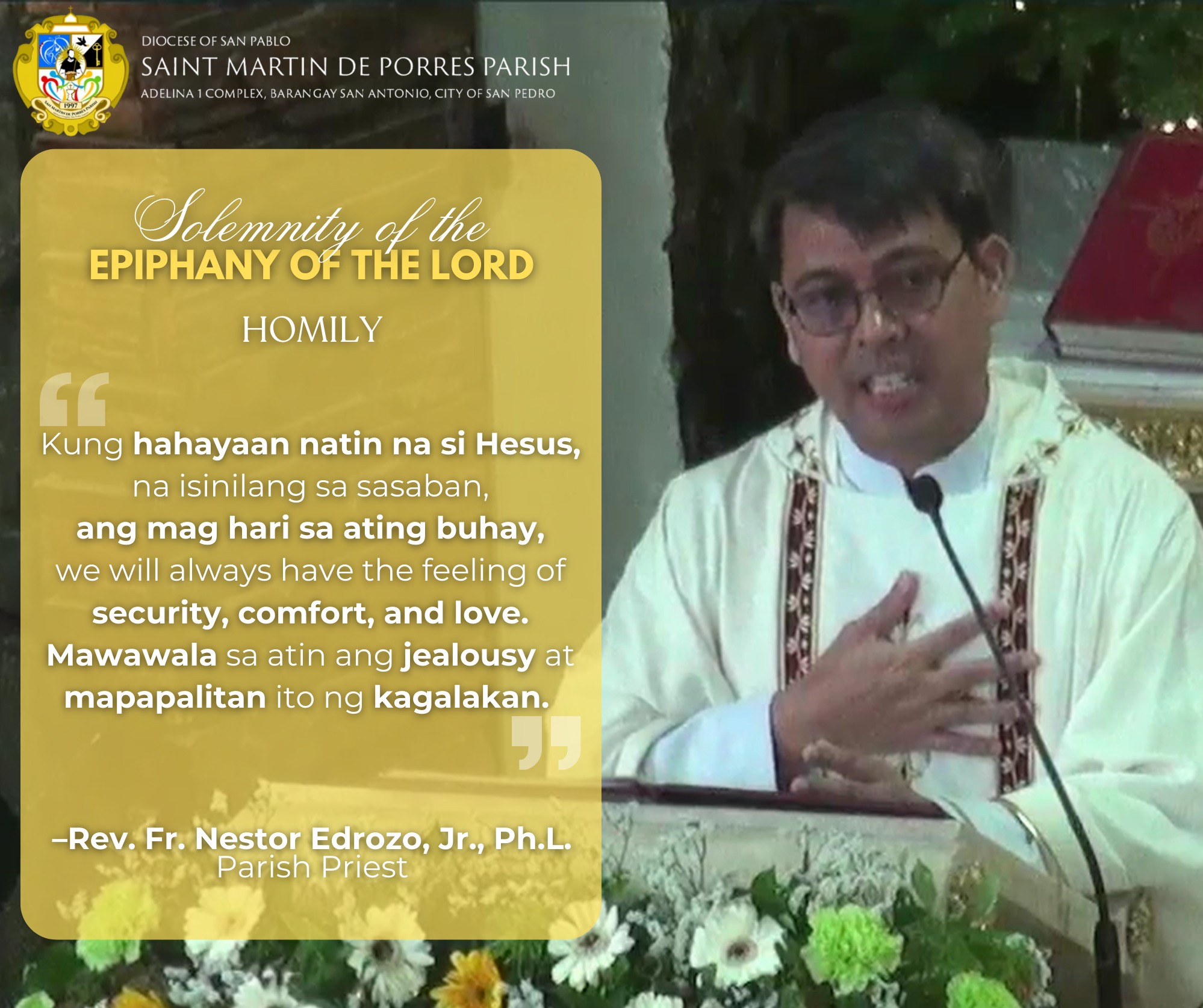 Saint - SUNDAY REFLECTION Homily | Solemnity of the Epiphany of the ...