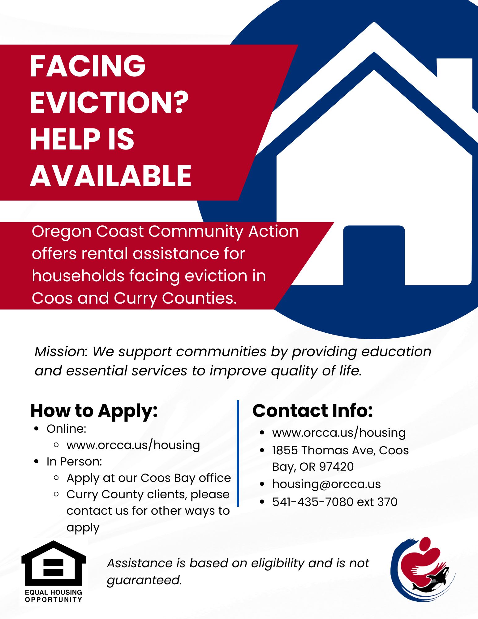 Oregon Coast Community Action | Coos Bay OR