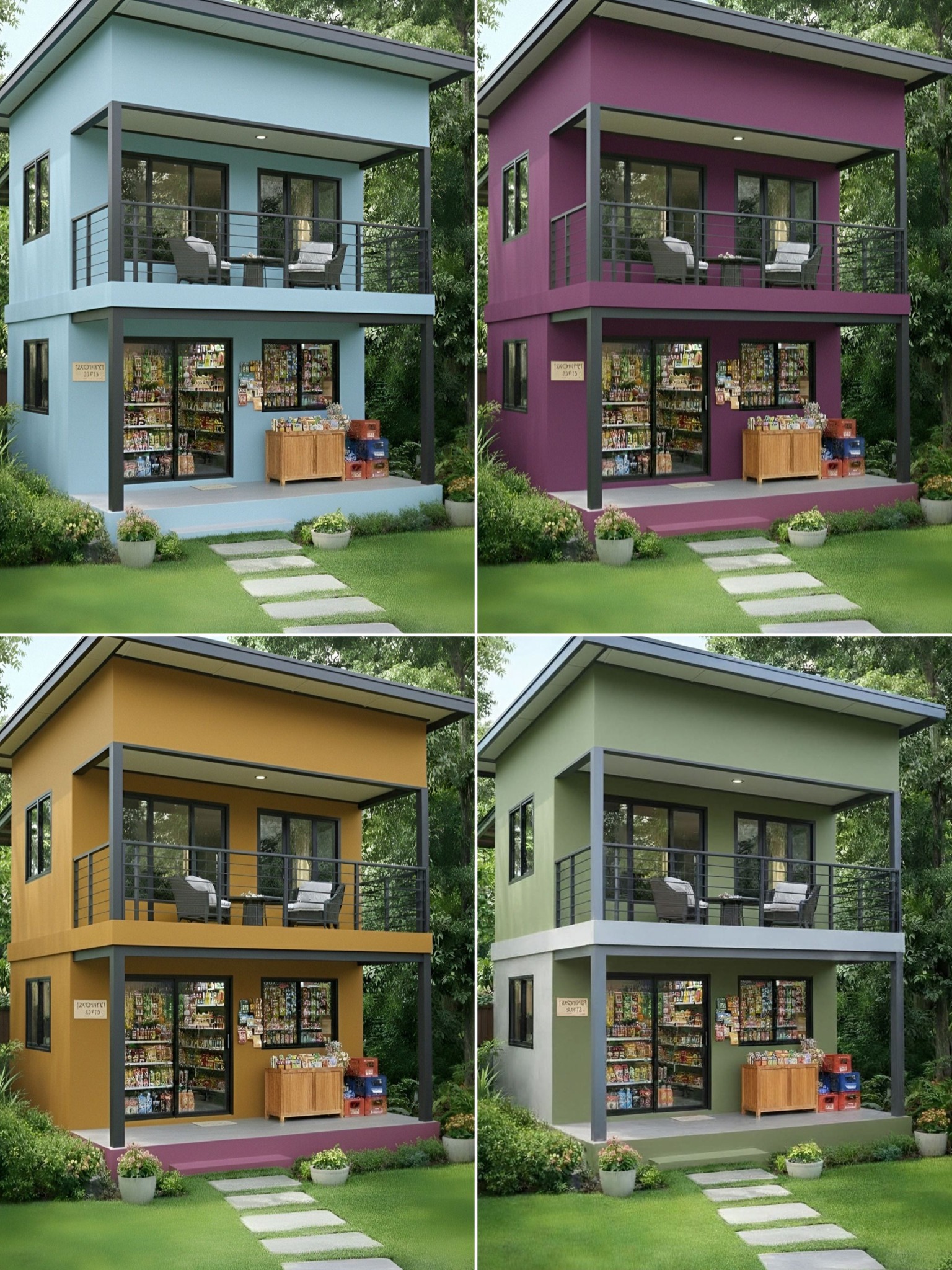Simpleng - 2 Storey House with balcony and sarisari store concept 2026 ...