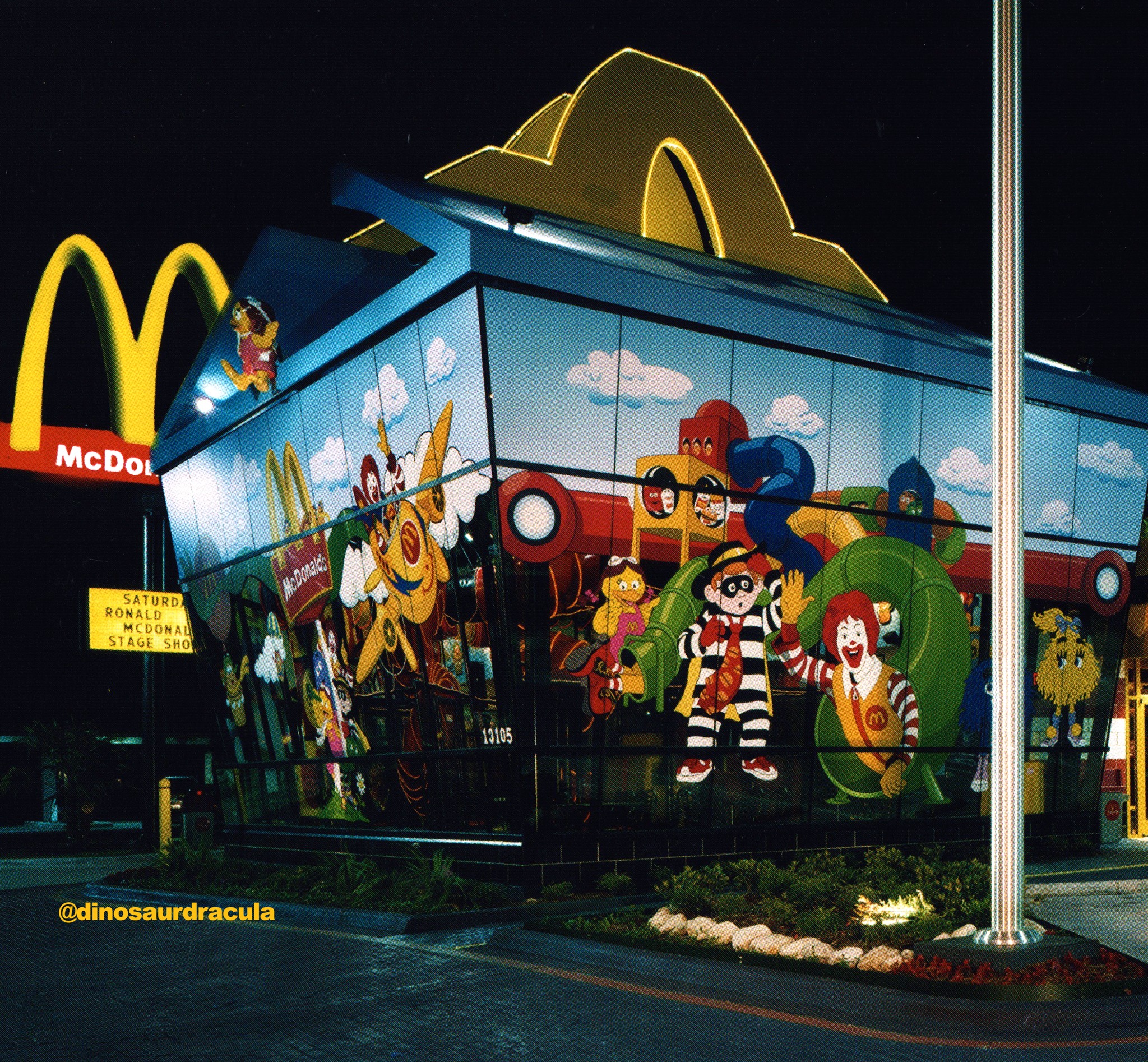 Did you know? In the 90s, there was a McDonald's that looked like