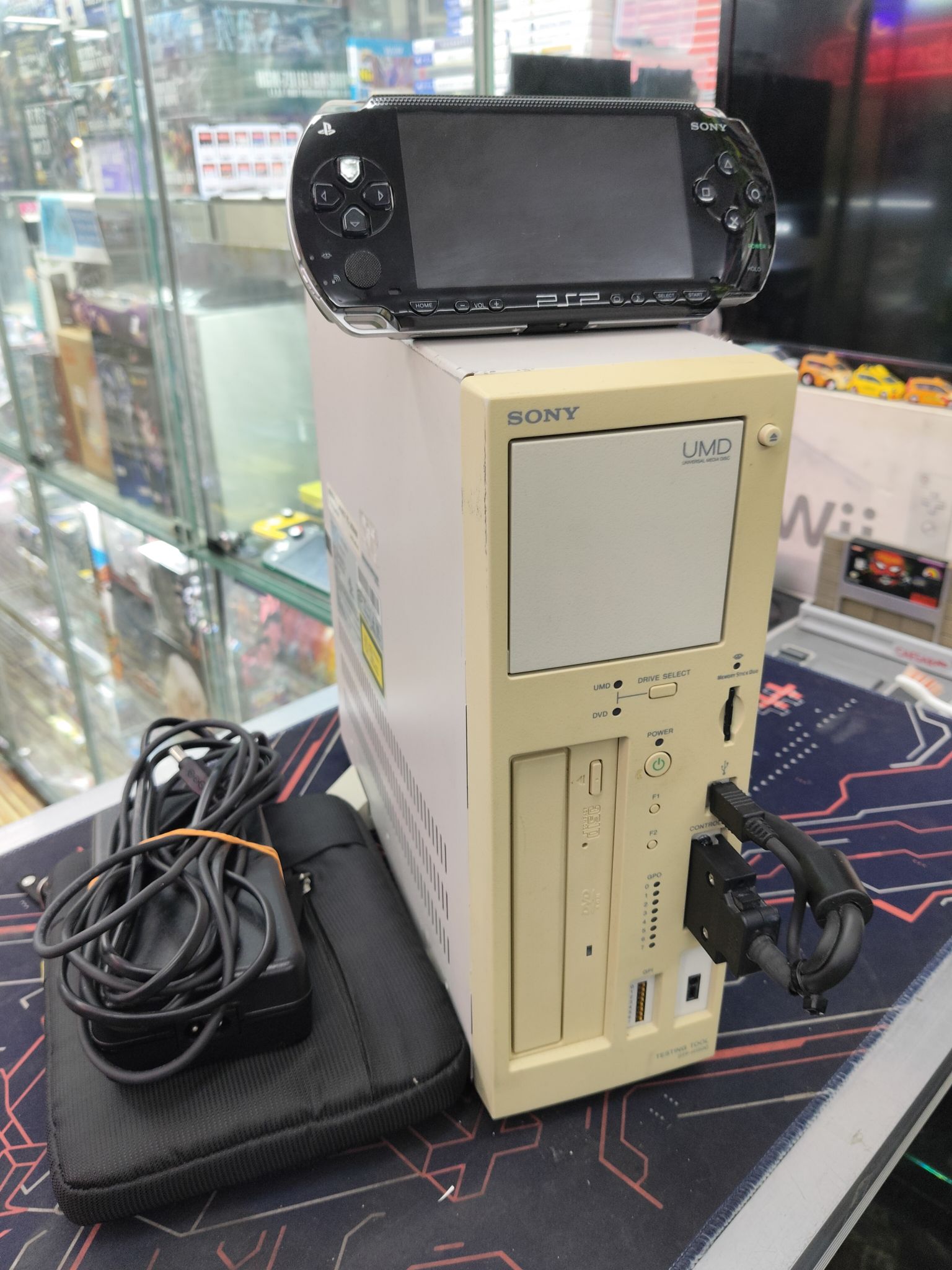 Retrogamerph - RARE! Sony PSP Development Tool -DTP-H1500 (DevKit ...