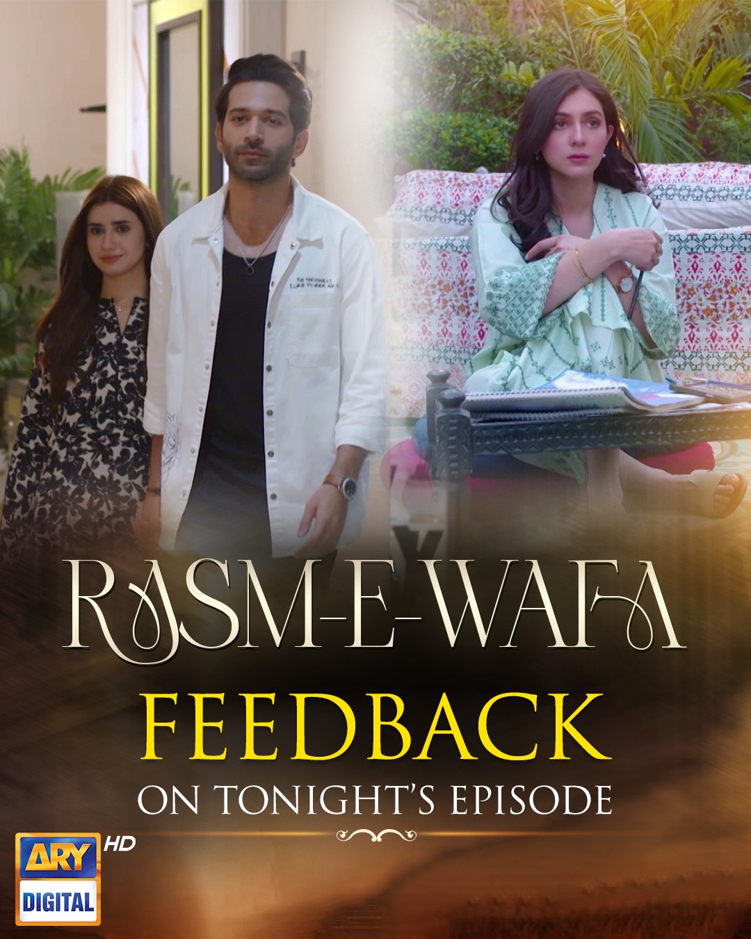 ARY Digital - How was tonight's episode? Watch Rasm e... | Facebook