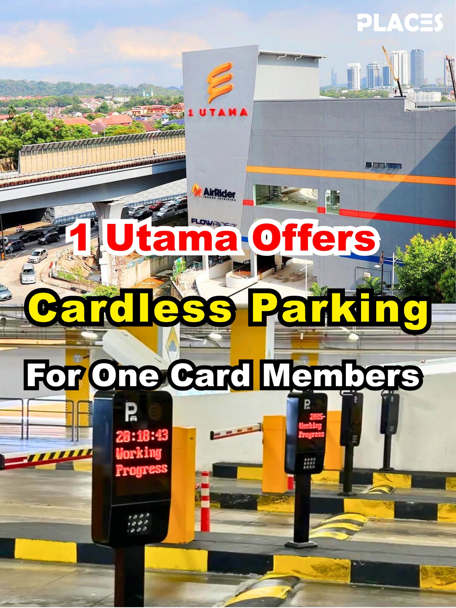 Places - 1 Utama offers Cardless Parking for ONECARD Members! 😍🚗 ...