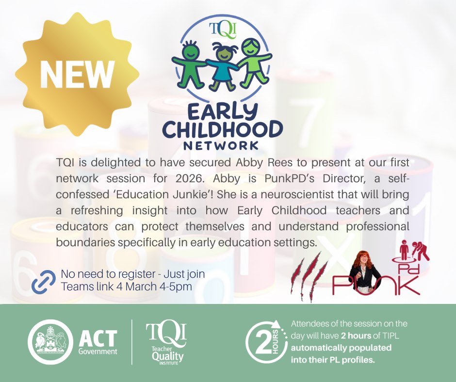 Join this amazing one... - ACT Teacher Quality Institute TQI | Facebook