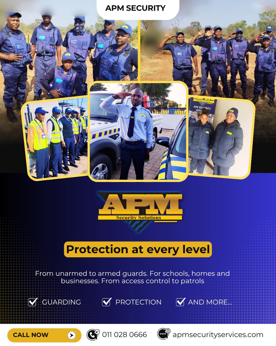 APM - ‼️PROTECTION AT EVERY LEVEL‼️ Get Gauteng’s Most Trusted Security ...