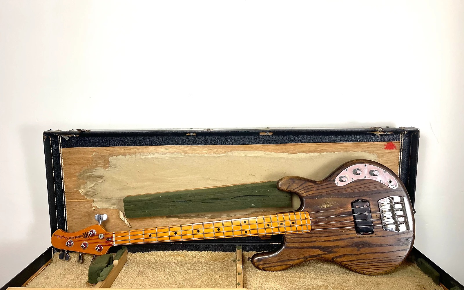 1978 Camel Tour bass with rare black finish and high-end specs