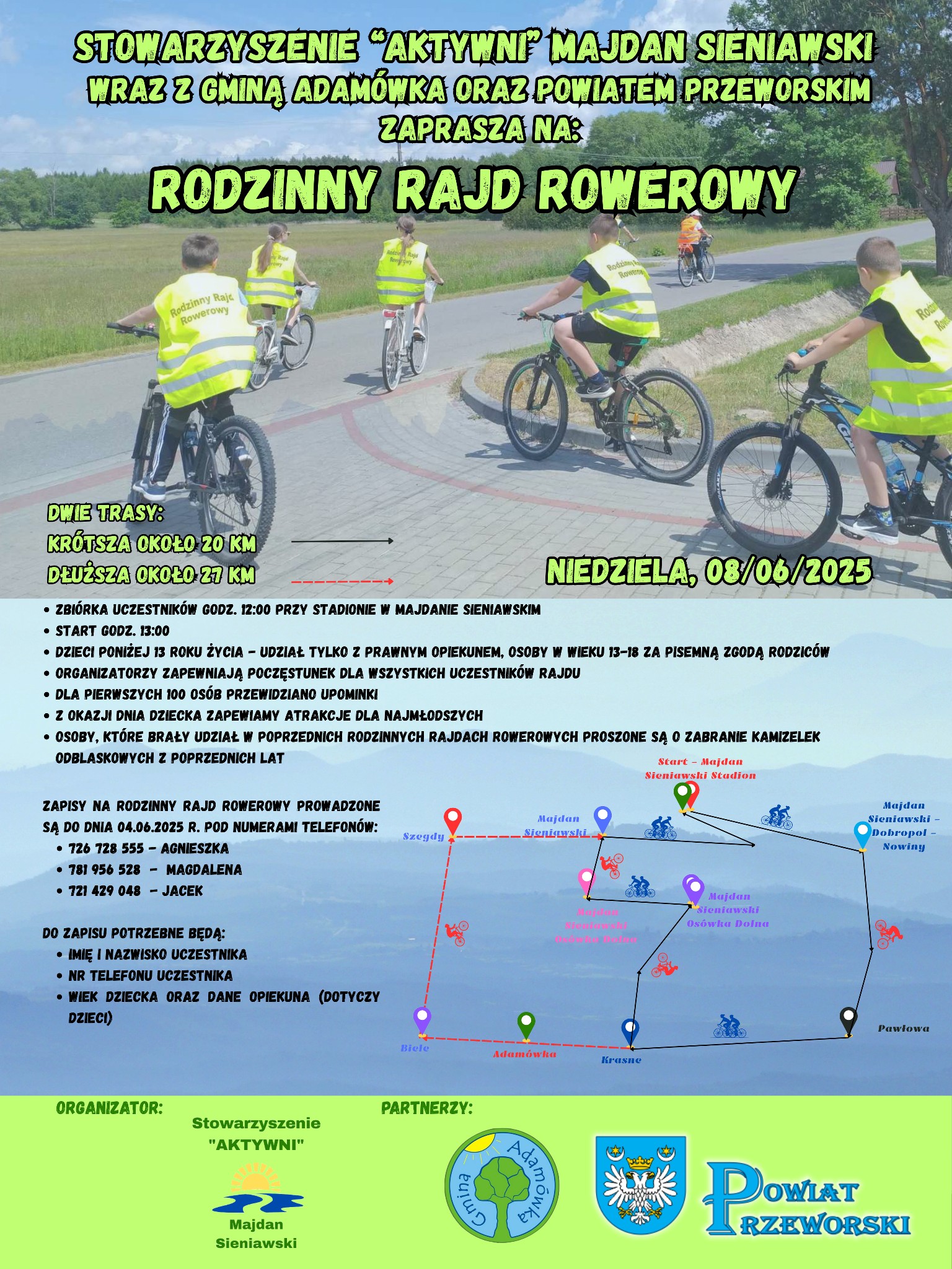Rodzinny Rajd Rowerowy