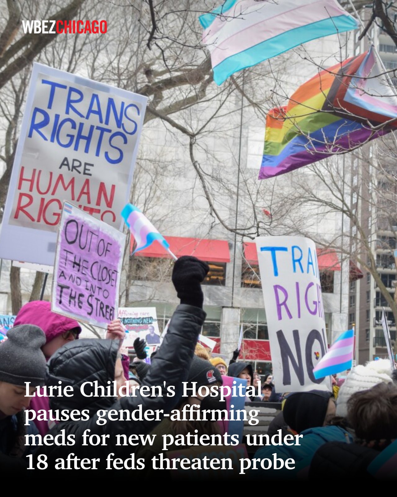WBEZ - Lurie Children’s Hospital is among several... | Facebook