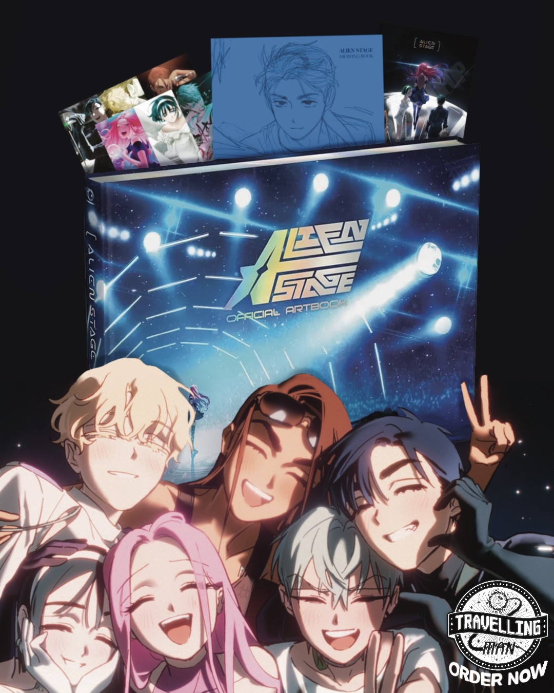 The Alien Stage Official Art Book is available online now! Both