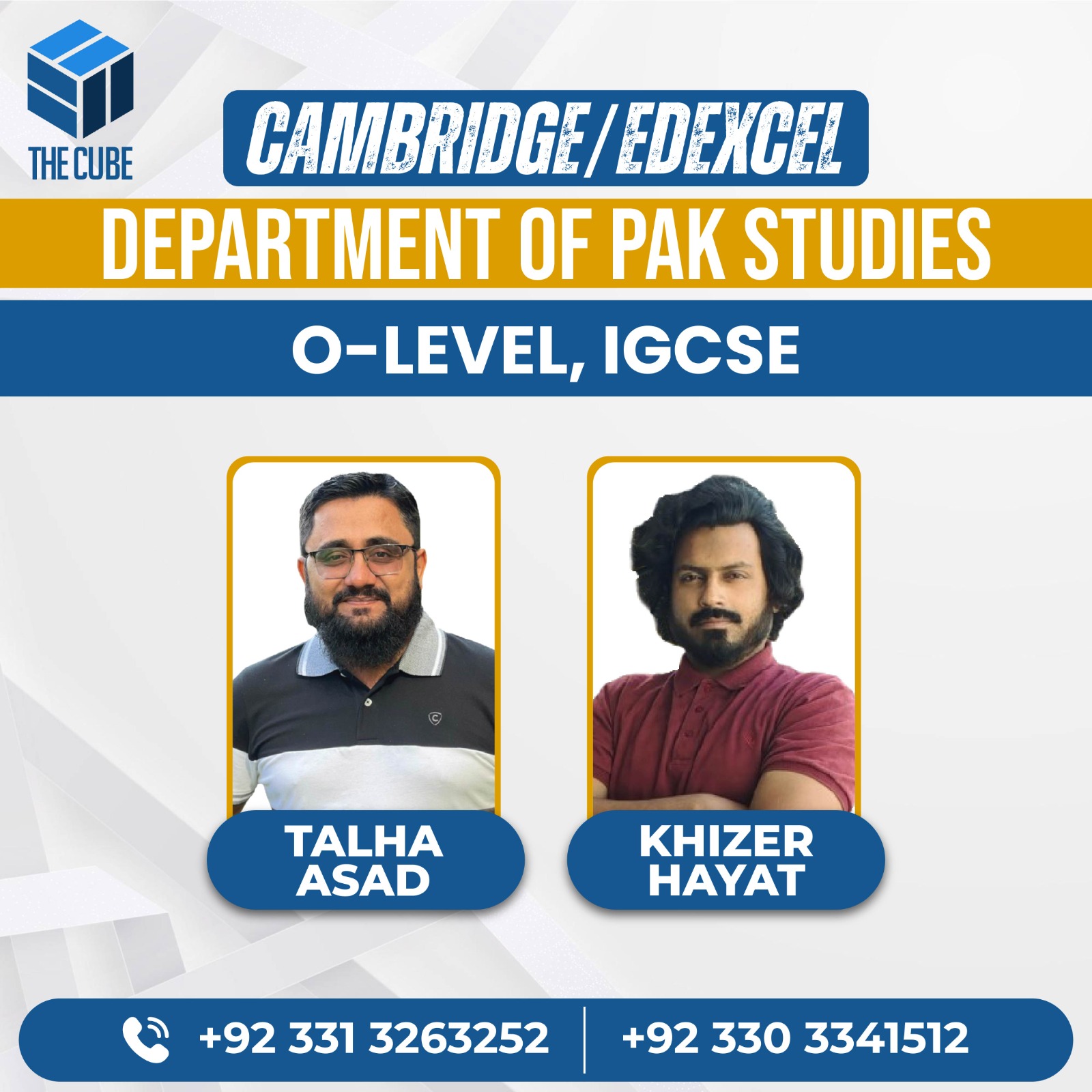 The Cube - 📚 CAMBRIDGE / EDEXCEL PAK STUDIES at The Cube! Master O ...