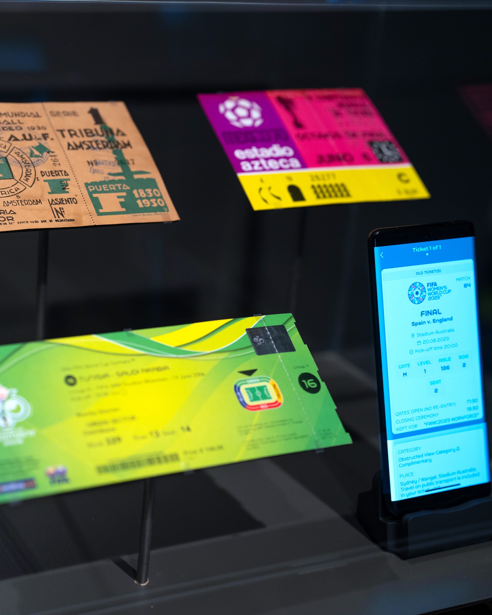 FIFA Museum - From large paper tickets to QR codes:... | Facebook