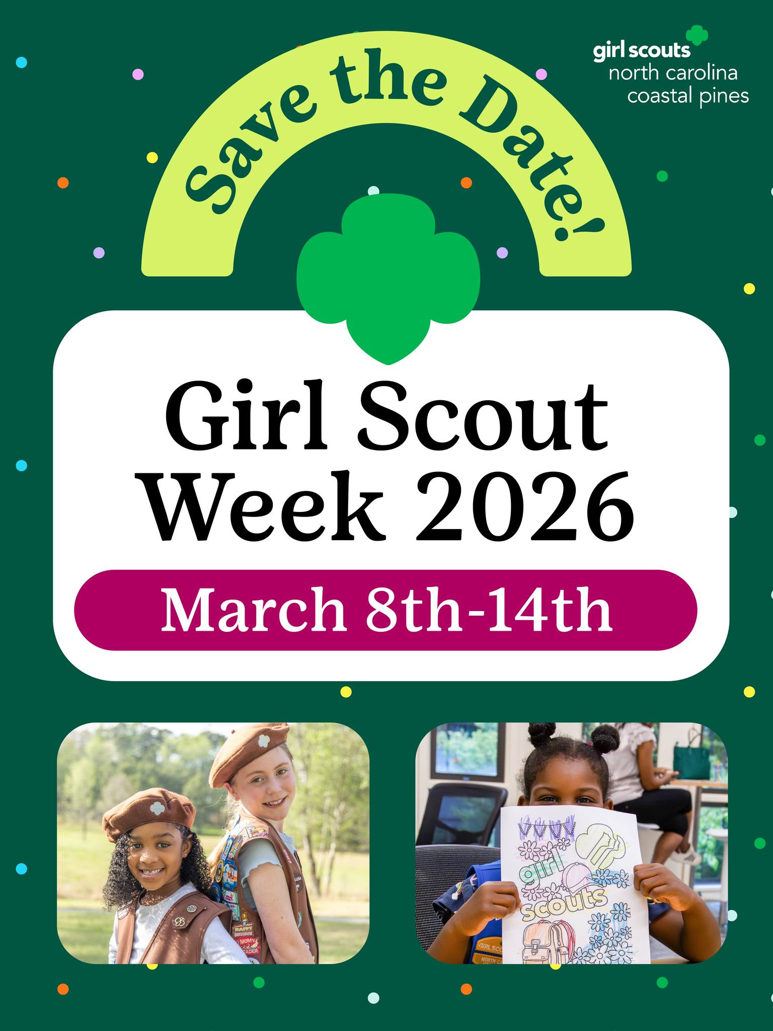 Save the... - Girl Scouts - North Carolina Coastal Pines | Facebook