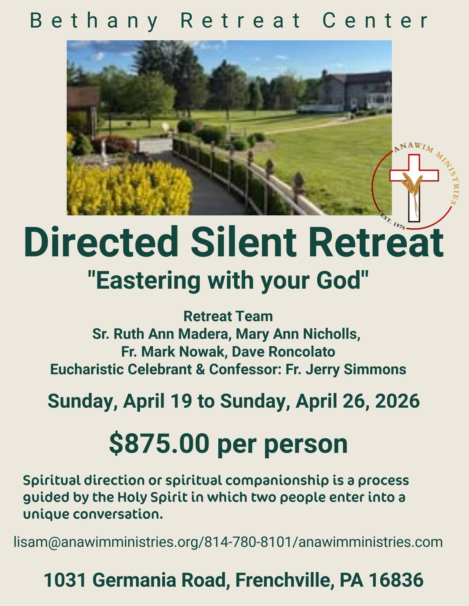 This retreat offers... - Bethany Adult & Youth Retreat Center | Facebook