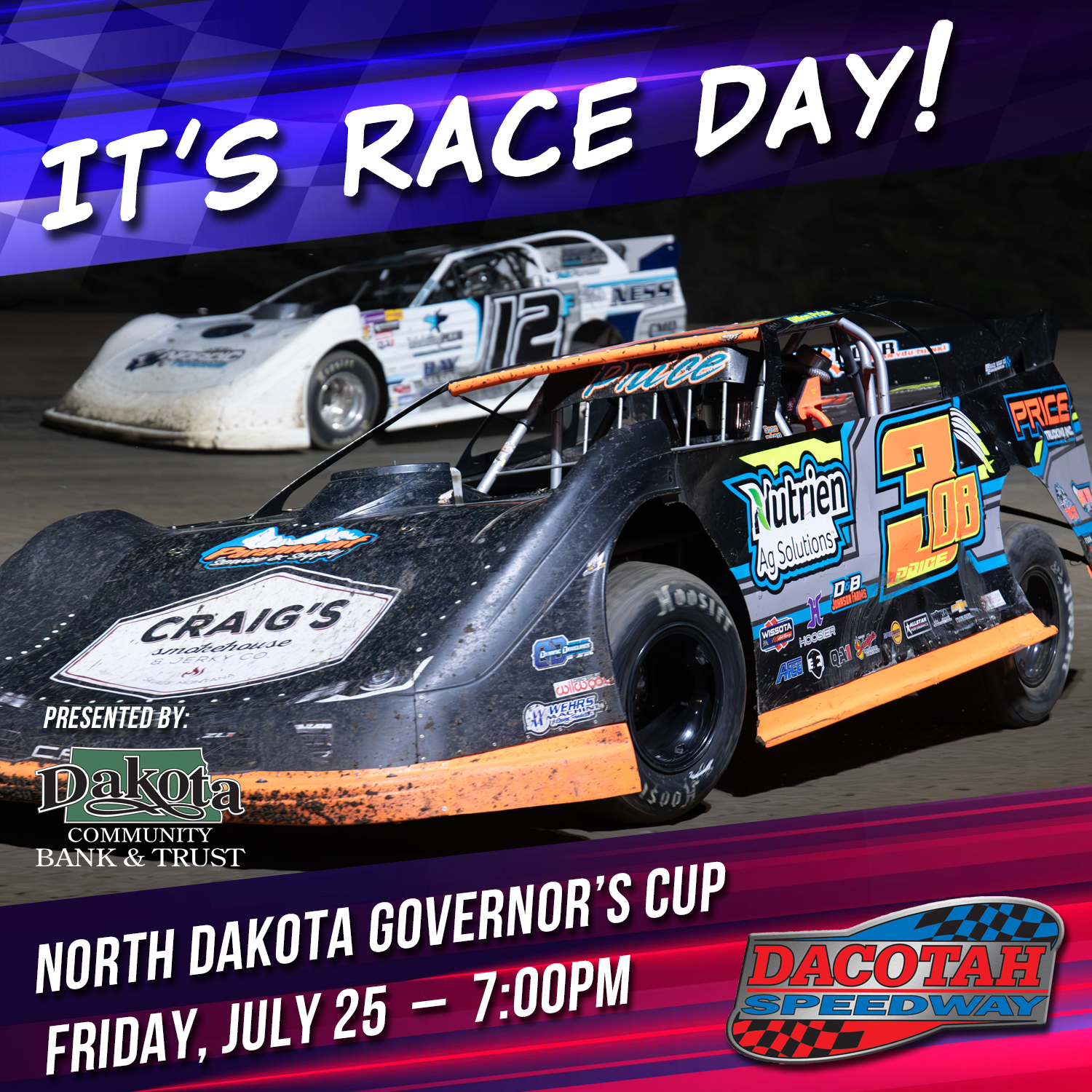 Dacotah - IT'S RACE DAY! Join us for Night 1 of the North Dakota ...
